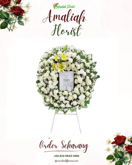Krans Bunga Duka Sirombu